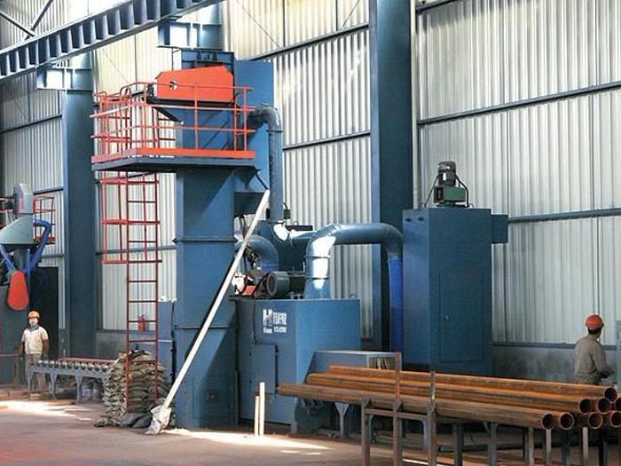 承德网架杆件拋丸