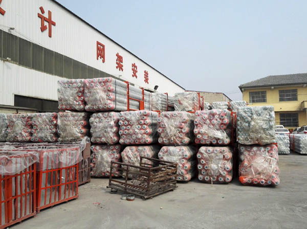 承德网架成品待发