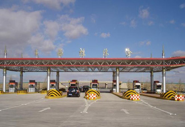 承德收费站网架工程