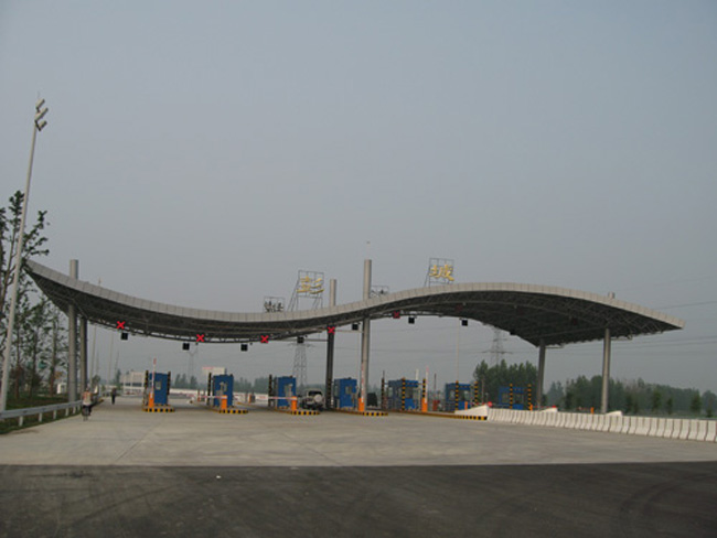 承德收费站网架